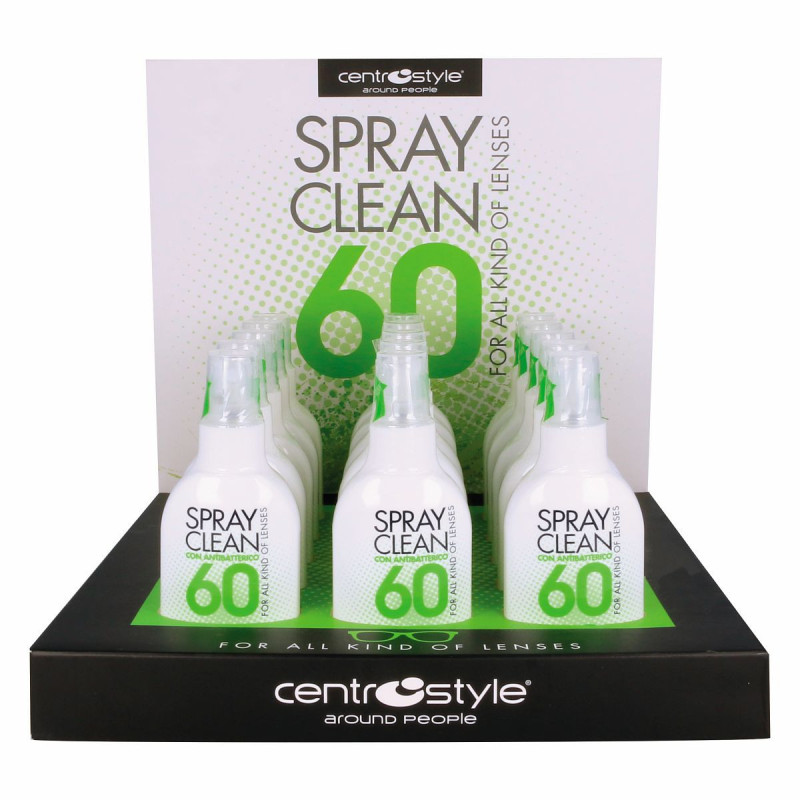 Spray clean antibacterien 60ml (48pcs)