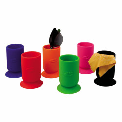 Etui en silicone friend fuchsia 1pc