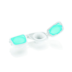 Boite pour lentilles forme lunettes solaires (24 pces)