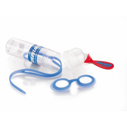 +2 bleu clair lunette de piscine soft junior