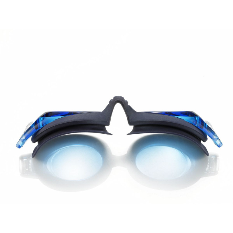 Lunettes de piscine bleue fonce soft medium