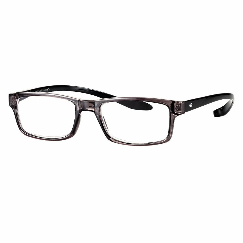 Lun. tour de cou rectangle noire prot.lumiere bleu +3 prix net