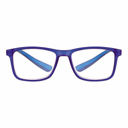 Lun. 52 tour de cou bleu mat +2(1 pc) prix net