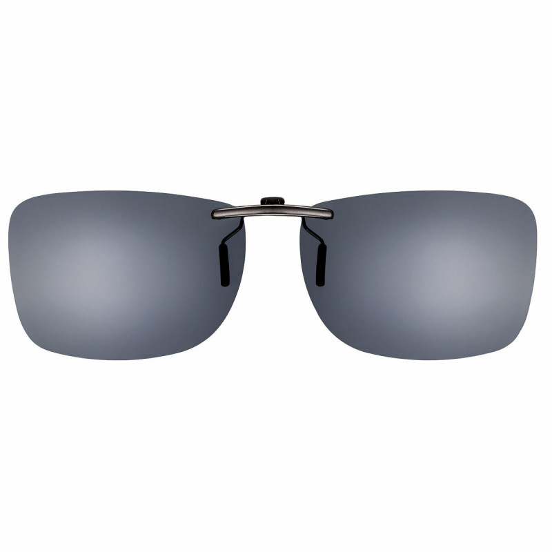 Clip pol. gris monture acetate pt.met. 56 x 40.5mm