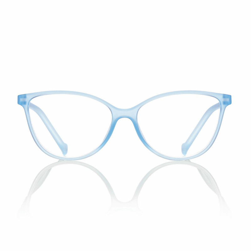 Lunette de lecture bleue clair mat 53-14-140 (5 pces) prix net