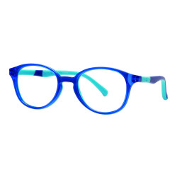 Monture enfant active brillant bleu fonce/bleu clair 43 prix net