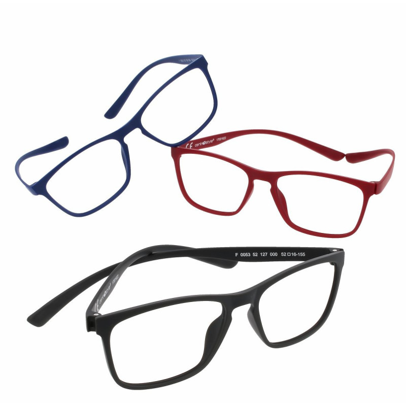 Monture gm ultem mat metallic rouge 52 prix net