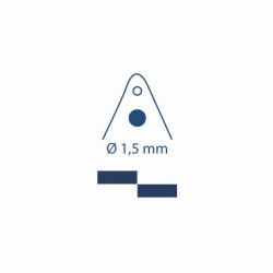 Tenaille coupante pour vis d.1.5