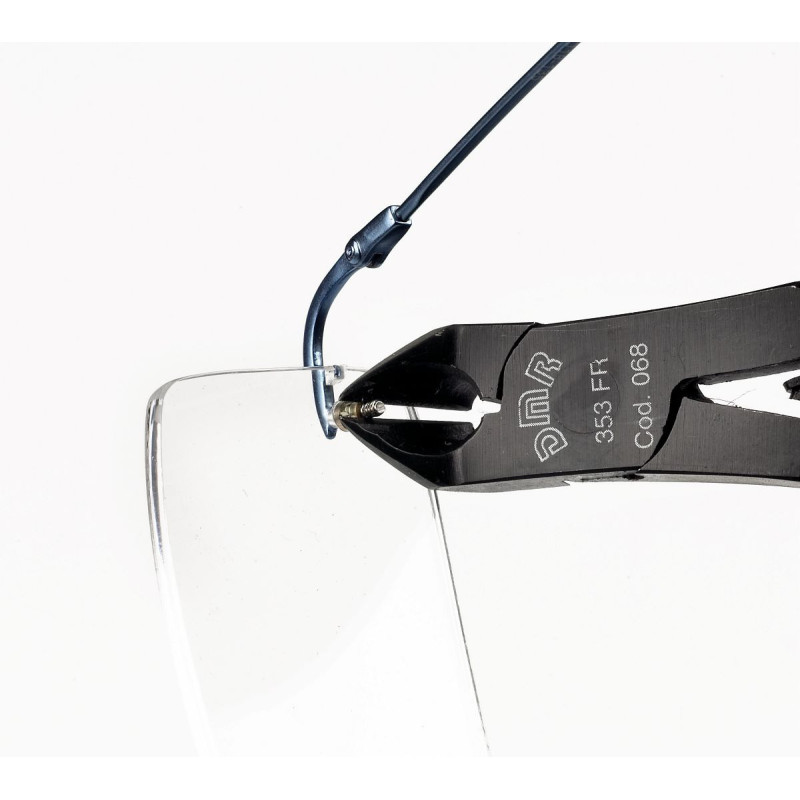 Tenaille coupante inclinee