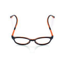 Monture enfant active brillant noir/orange 47 prix net
