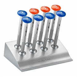 Serie tournevis metal (8 tournevis+16 lames)
