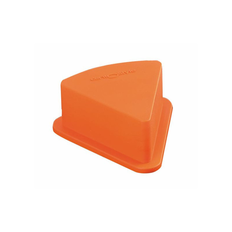 Triangle en silicone orange
