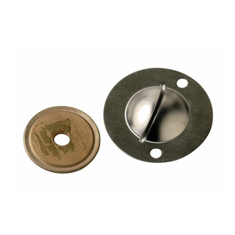 Meule diamantée 1mm air titanium + couvercle