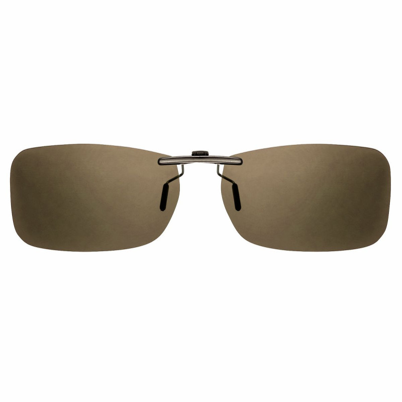 Clip polarise brun  mont acetate 60mm x 37mm