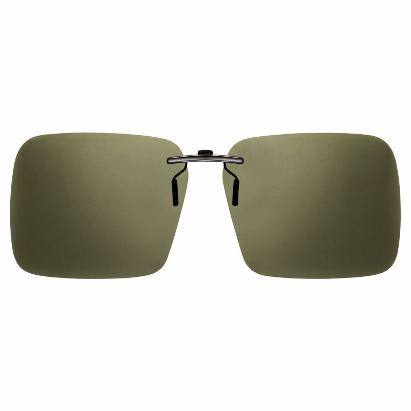 Clip polarise brun mont acetate 67mm x 54mm