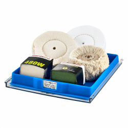 Set polissage p mouture metal silver gun (5pces)