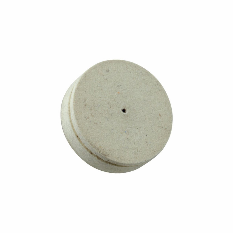 Disque a polir feutre compact diam 70 plact et biseaute