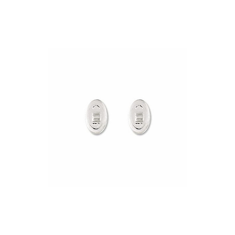 Plaq. silicone a vis 10mm (10prs)