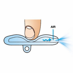 Plaquette airpad a visser 14.5 mm (10prs)