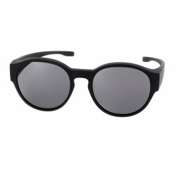 Surlunettes noir mat ronde