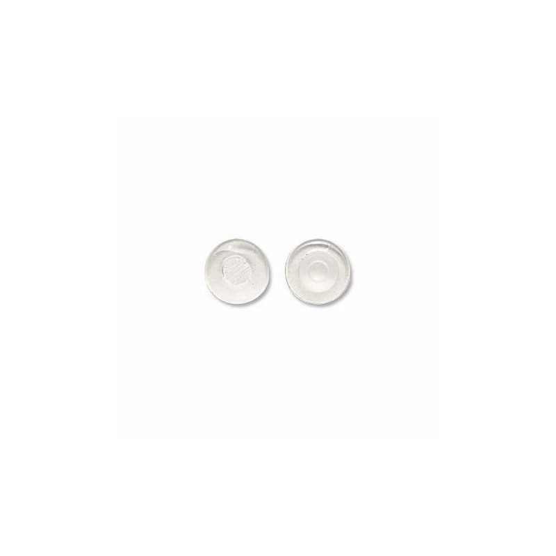 Plaq ronde sil. pour titane 8mm (10pres)