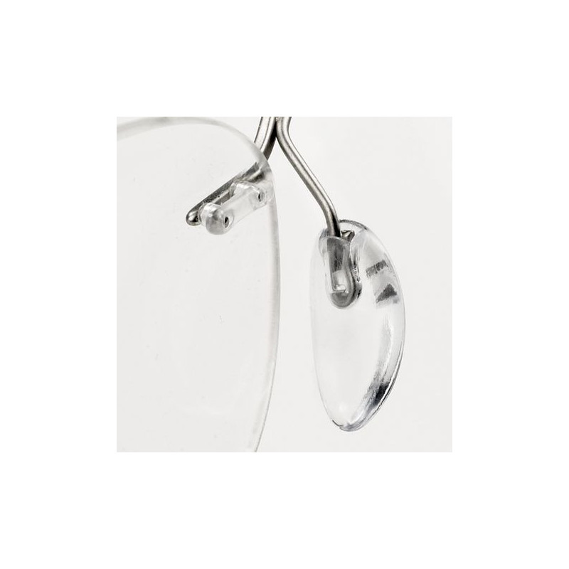 Plaq. pvc ovale a baionnette 12mm(10prs)