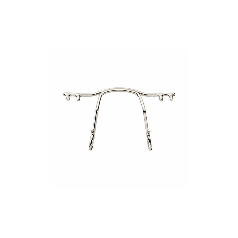 Pont titanium silver pour percee (1pc)
