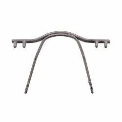 Pont en acier brillant gun pour percee (1pc)