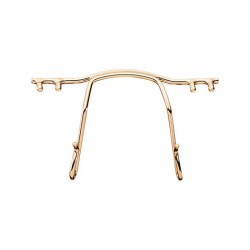 Pont en acier inoxydable dore pour percee (pc)