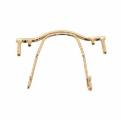 Pont en acier inoxydable dore pour percee (pc)