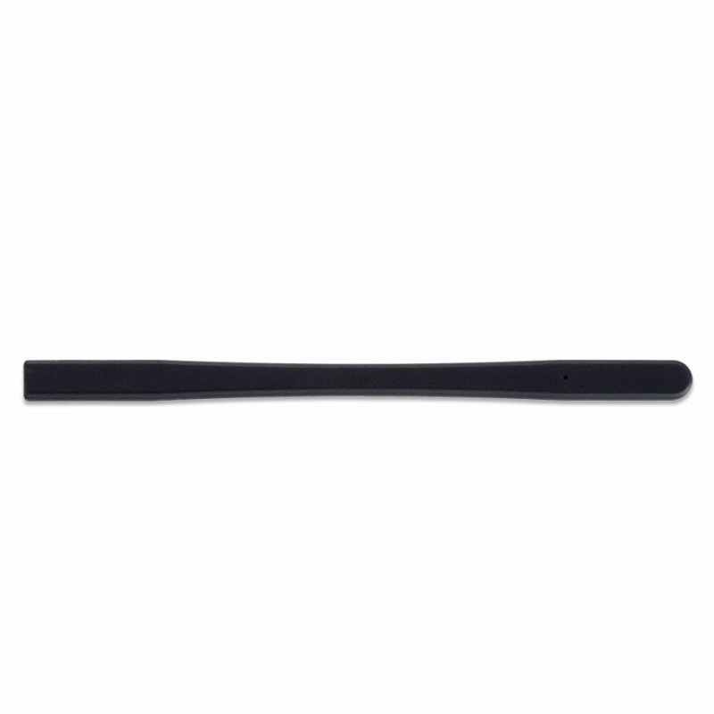 Embouts  plats silicone noir (3 paires)