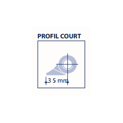Charnieres a braser 2.2 - 3 mm(20pces)