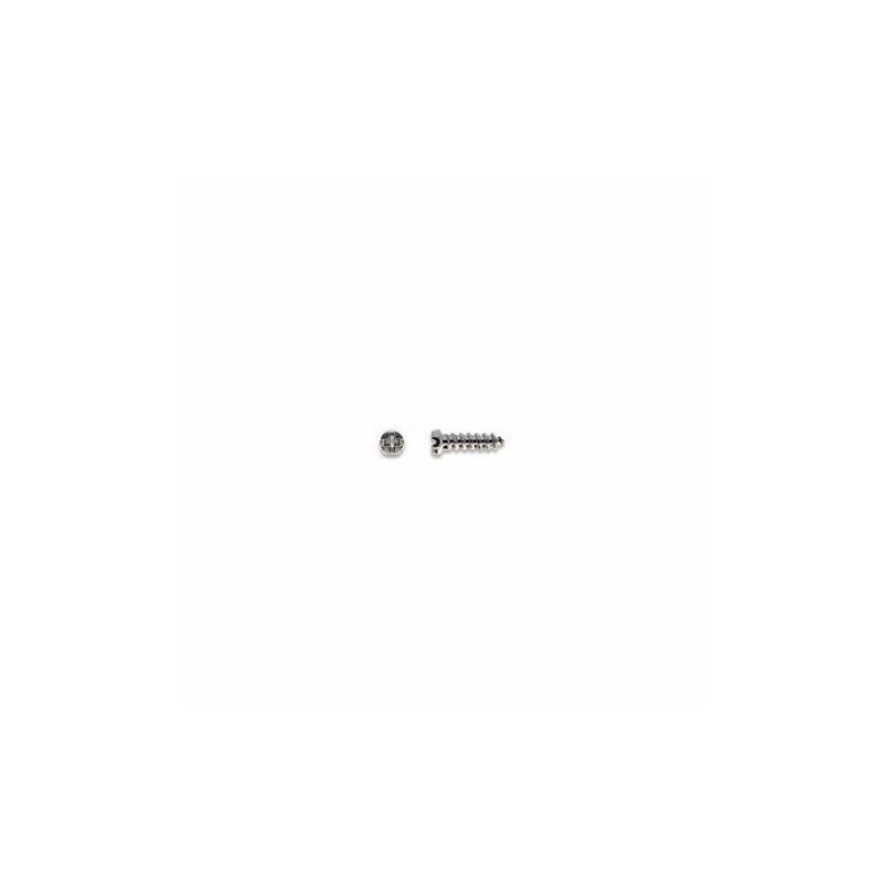 Vis auto-filetee pour charniere en plastique t2.0mm m1.4 l5.7 (100 pieces)