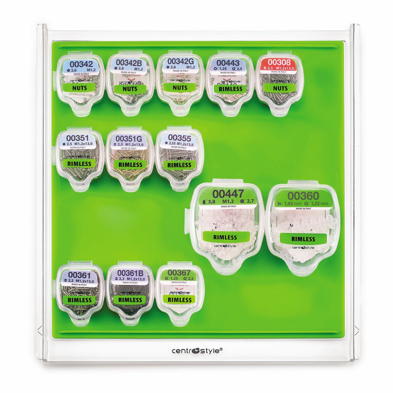 Kit pour montures percees(1250pces)