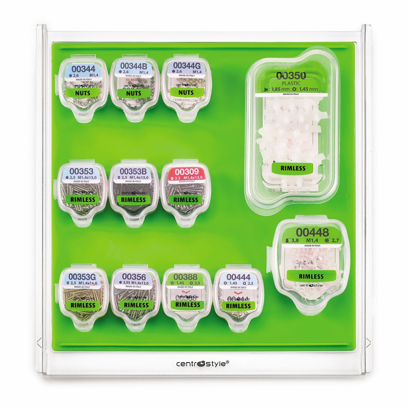 Kit pour montures percees (1050 pces)