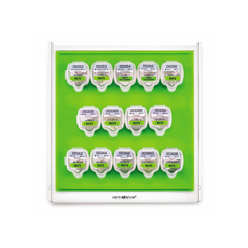 Assortiment ecrous en maillechort