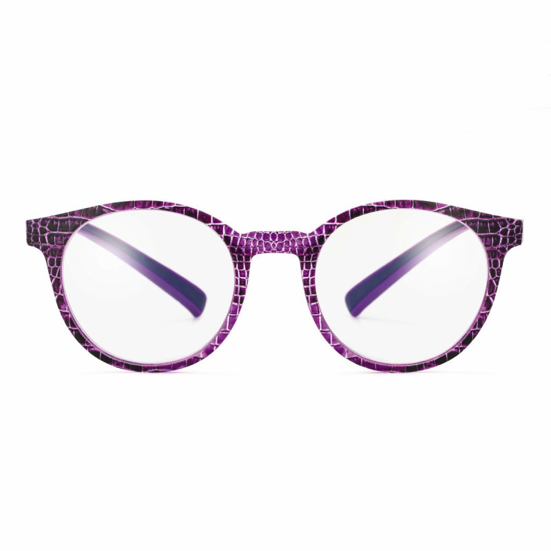 Lunette de lecture airport grilamid violet/vert +2 prix net