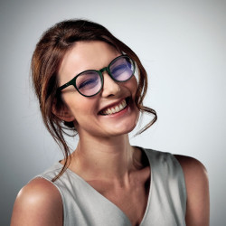 Lunette de lecture airport lisboa panthos vert +1 prix net