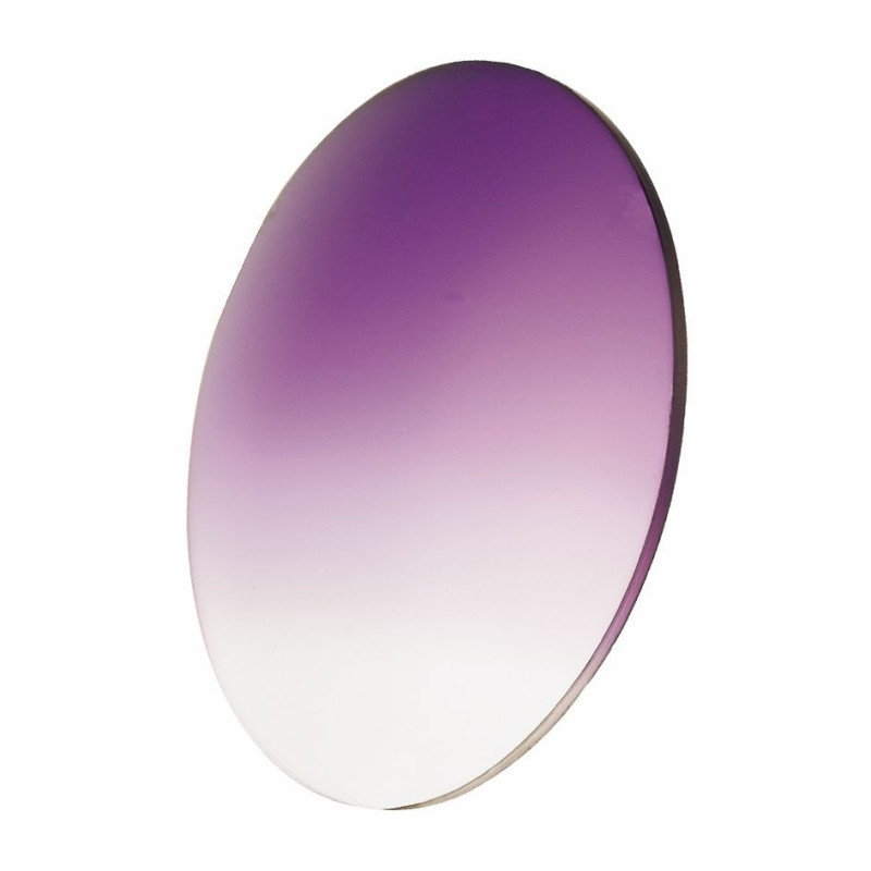 Verres cr 39 degrade violet (6 pieces)