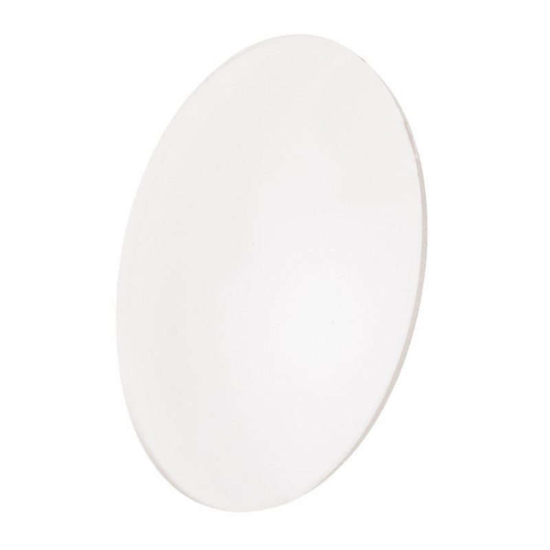 Verres poly.gris transparent d73mm (12 pieces)