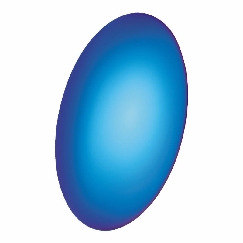 Verres poly.infra miroir bleu clair (2 pcs)