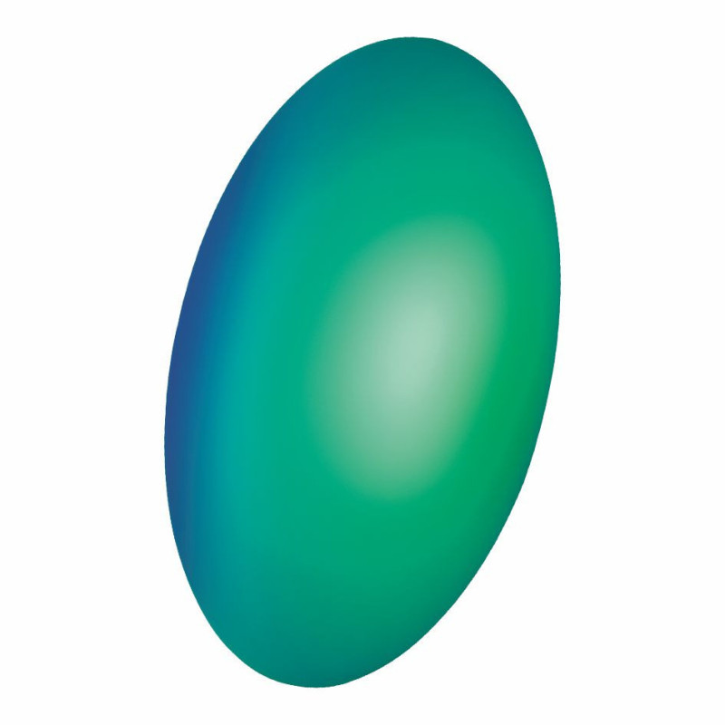 Verres poly infra miroite vertb6 d76mm (2pcs)