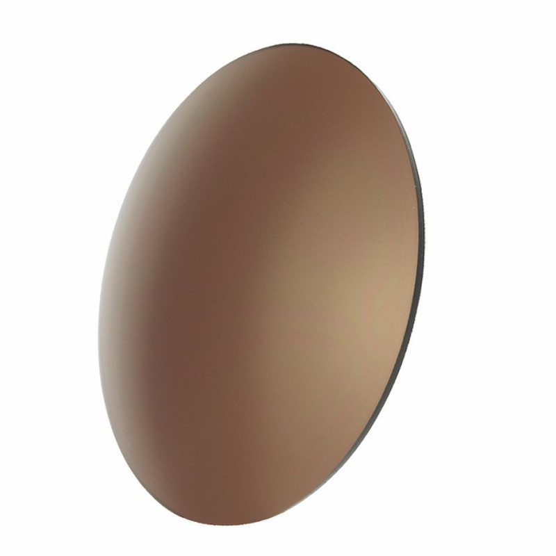 Verres poly. brun decentre 75% 80mm b8  (6 pcs)