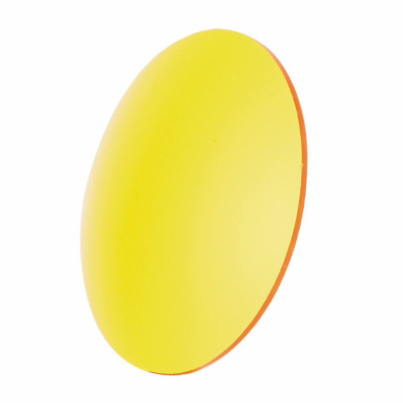 Verres cr 39 verres jaune  base 6  2 pcs