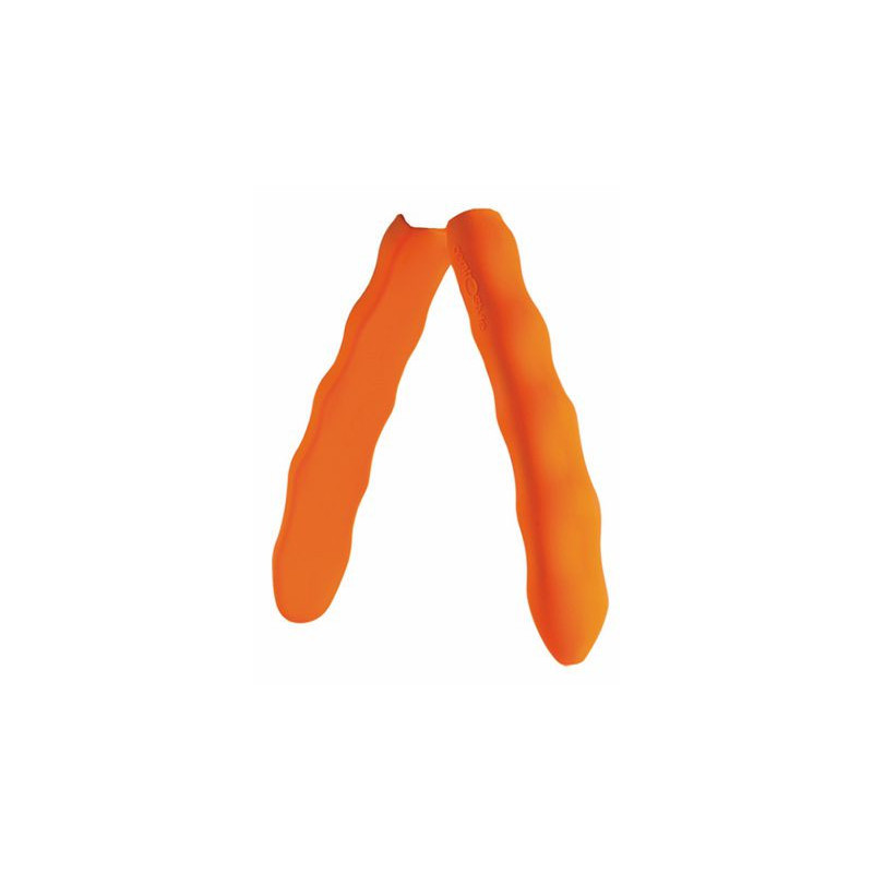Manchons silicone orange 1paire