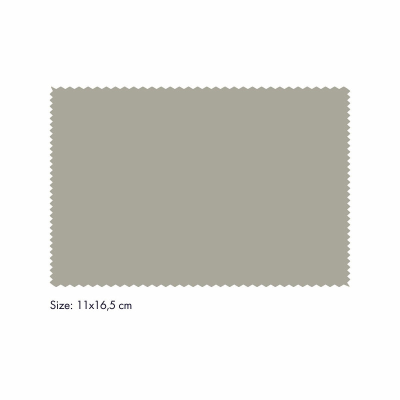 Microfibre gris 11x16.5 (100pcs)