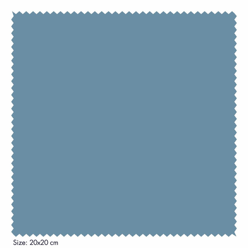 Microfibre standard bleu clair 20 x 20cm (100pcs)