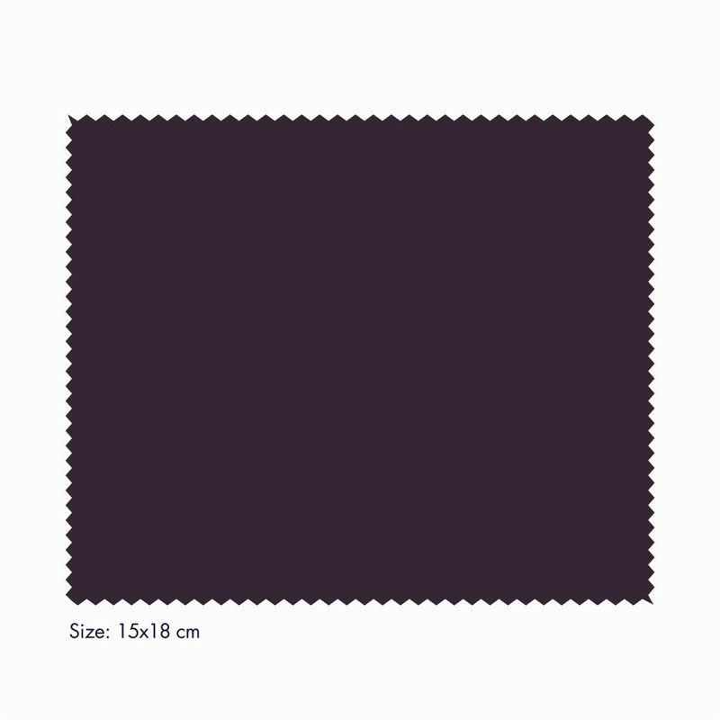 Microfibre noire 15 x 18 (100pcs)