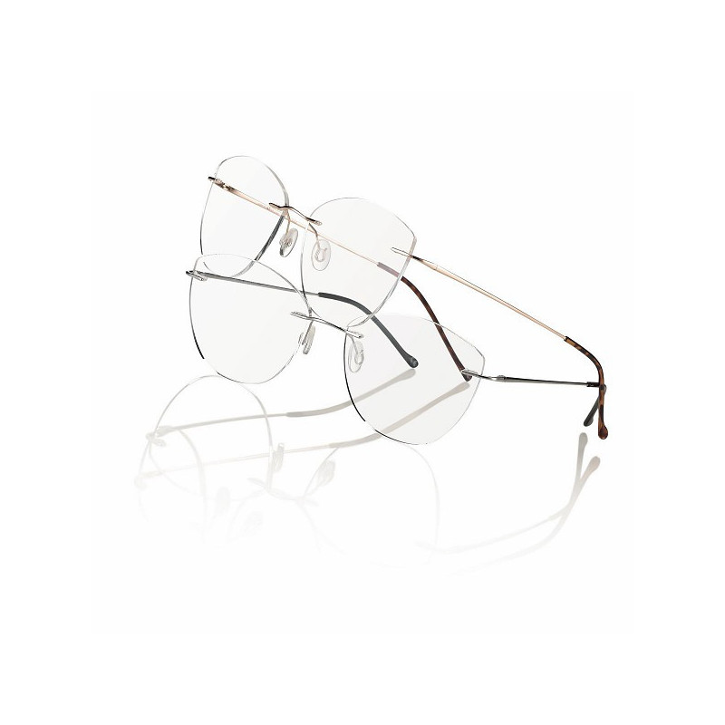 Monture verres perces argent brillant 53 16-140 prix net