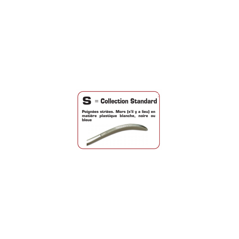 Pince mi-ronde standard